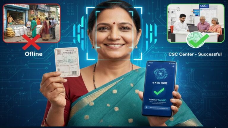 Ration Card e-KYC 2026 : राशन व्यवस्था में डिजिटल पहरा, e-KYC से होगी असली लाभार्थियों की पहचान